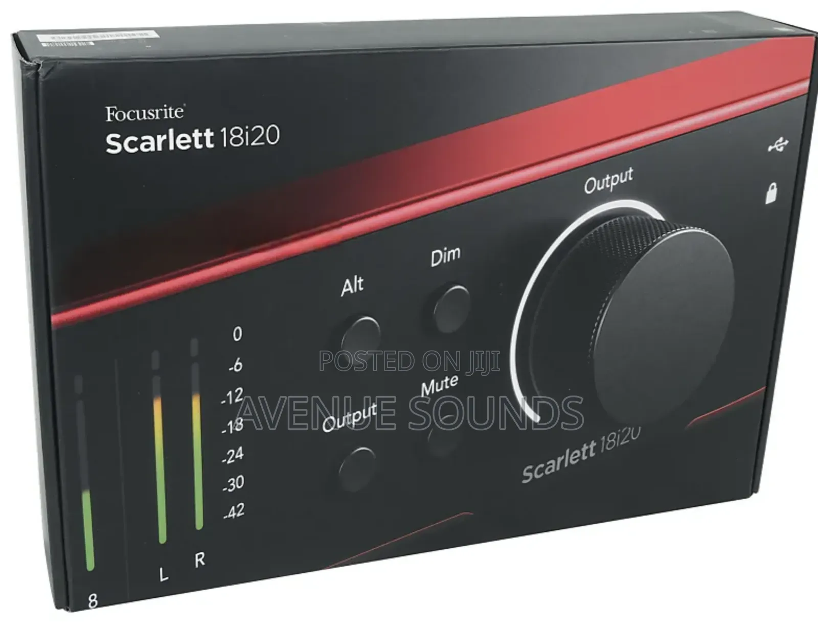 Focusrite Scarlett 18i20 4th Gen Usb Audio Interface.