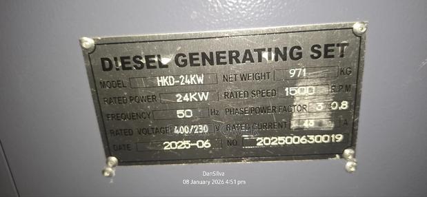30kva Silent Generator - thumbnail 2