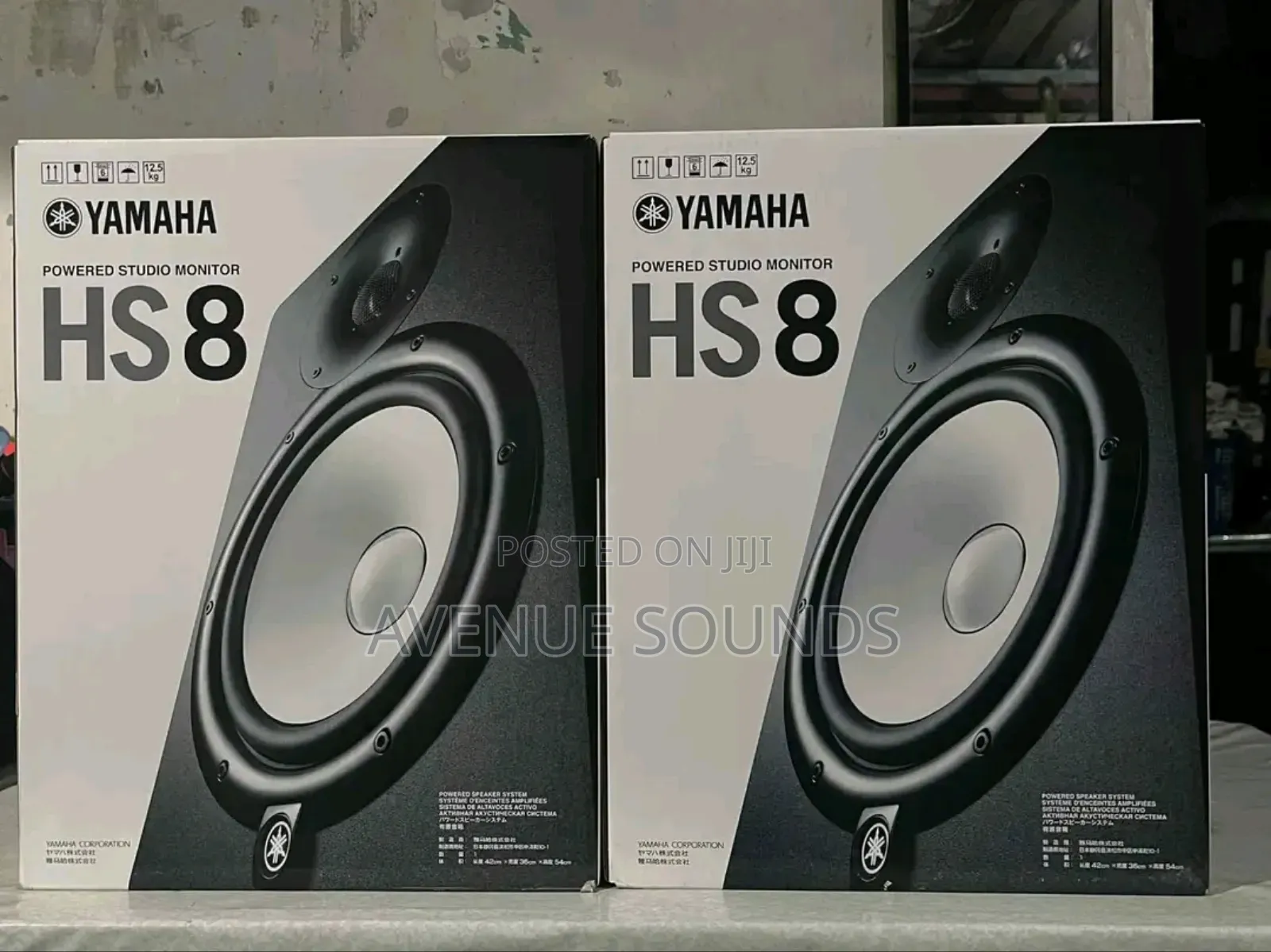 Yamaha Hs8 Powered Studio Monitors