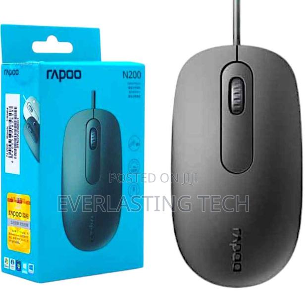 Rapoo Wired Ambidextrous Mouse Full Size N200