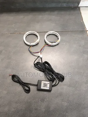 RGB Car Headlight Ring Light – App Remote Controlled Led Angel Eyes