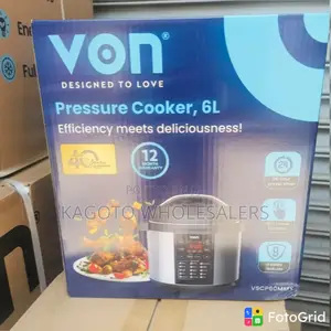 Von 6 Litres Electric Pressure Cooker