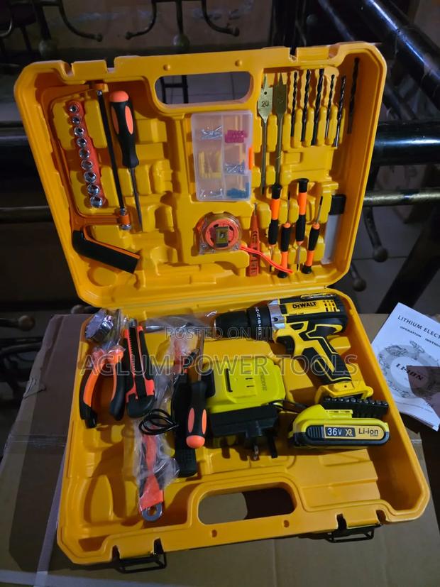 Cordless Drill Tool Set 115 Pieces - main view