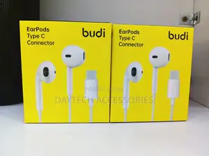 Budi Type-C Earpods With Mic – White