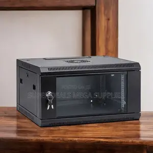 4u Wall Mount Data Cabinet Strong Steel Body With Smooth Paint Finish