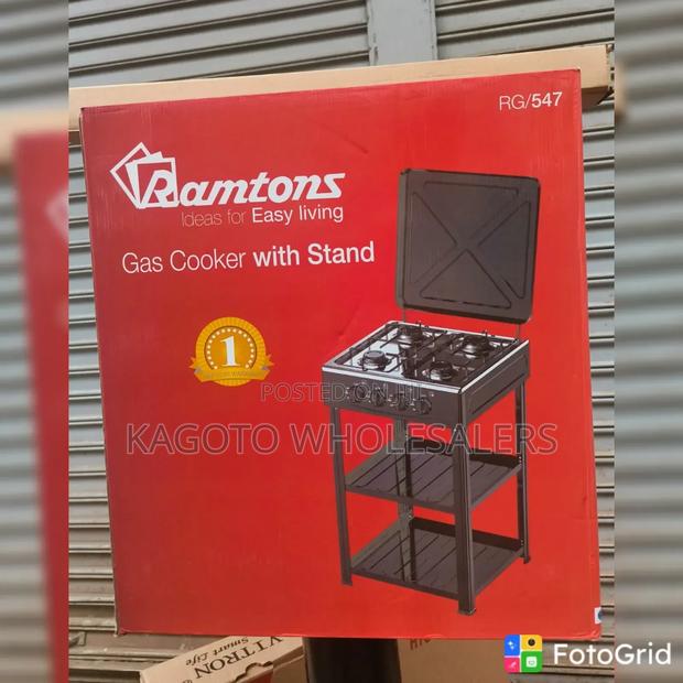 Ramtons 4 Burner With Shelves - main view