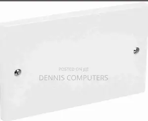 Blank Twin Cover Plate