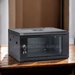 4u Wall Mount Data Cabinet Pre Assembled With Lockable Steel Frame