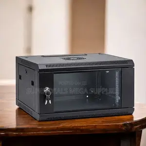 4u Wall Mount Data Cabinet With Excellent Access and Cable Entry Ports