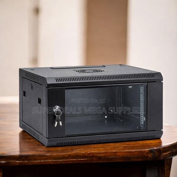 4u Wall Mount Data Cabinet With Excellent Access and Cable Entry Ports