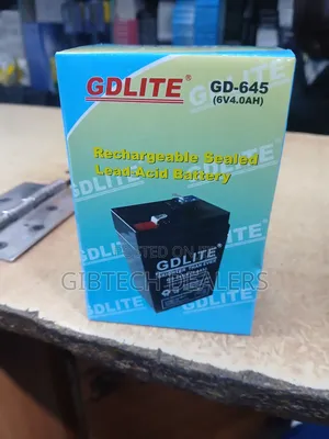Gd Lite 6v 4.0ah Rechargeable Sealed Lead-Acid Battery