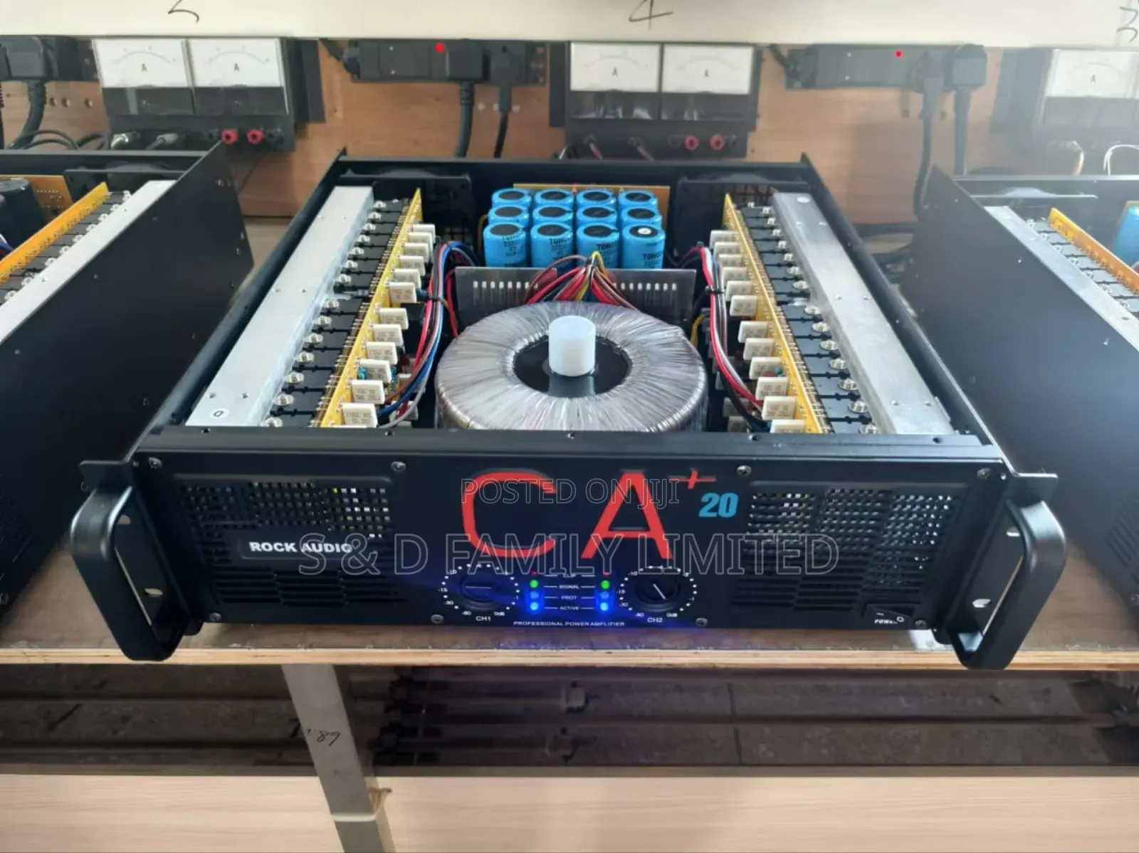 Rock Audio Ca20+ Power Amplifier