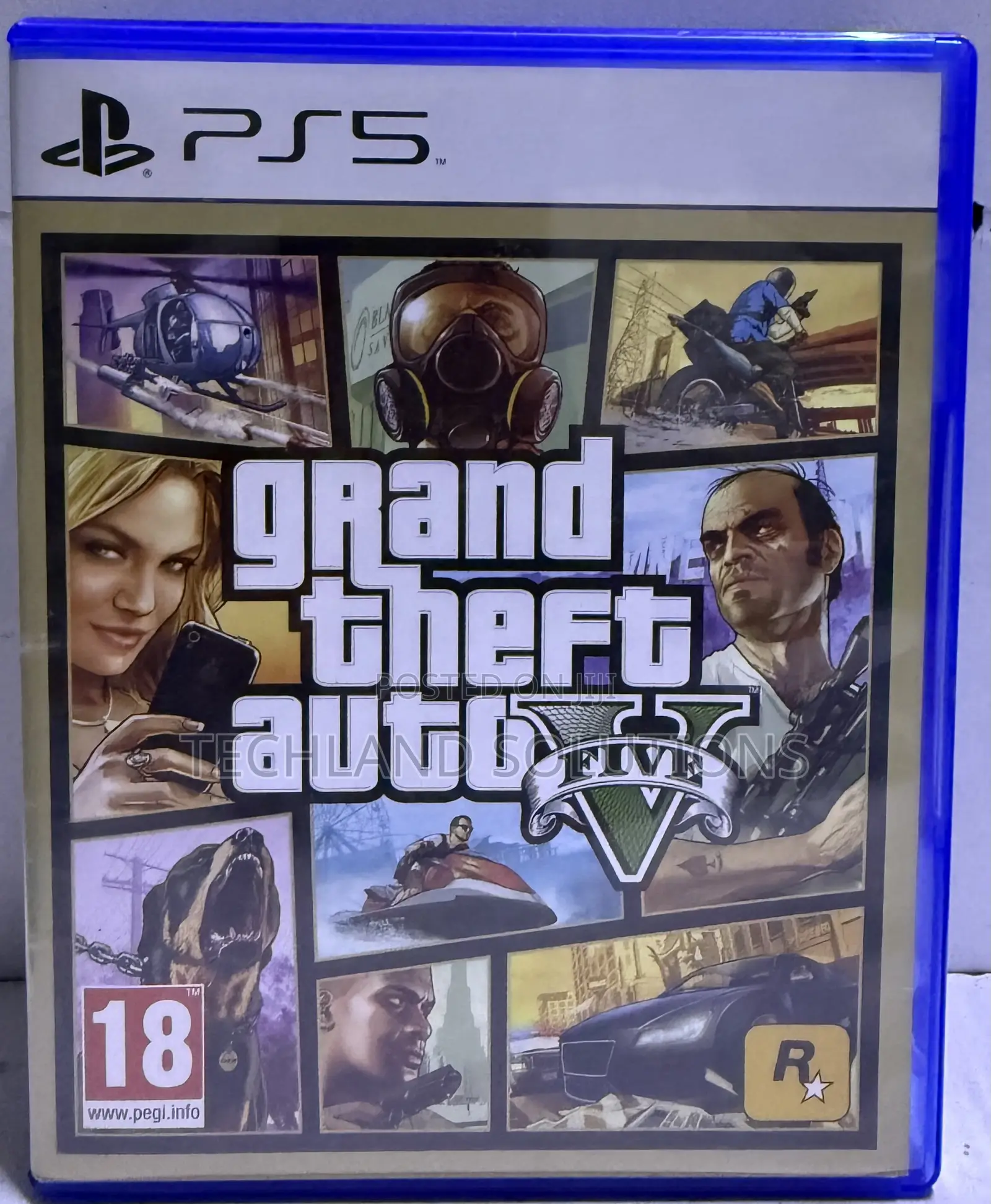 Neatly Used Grandtheft Auto Ps5 Game