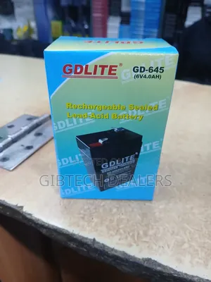 Gd Lite 6v 4.0ah Rechargeable Lead-Acid Battery