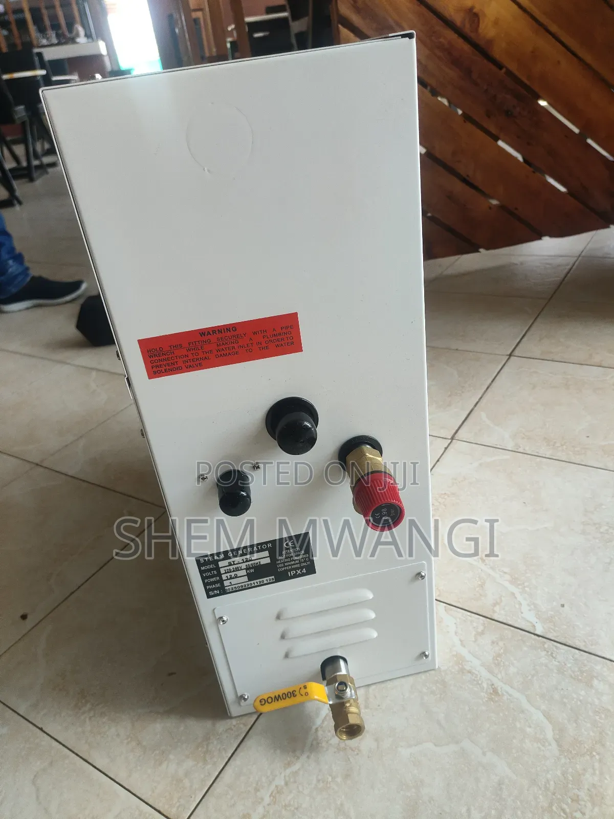 Steam Bath Engine 12kw