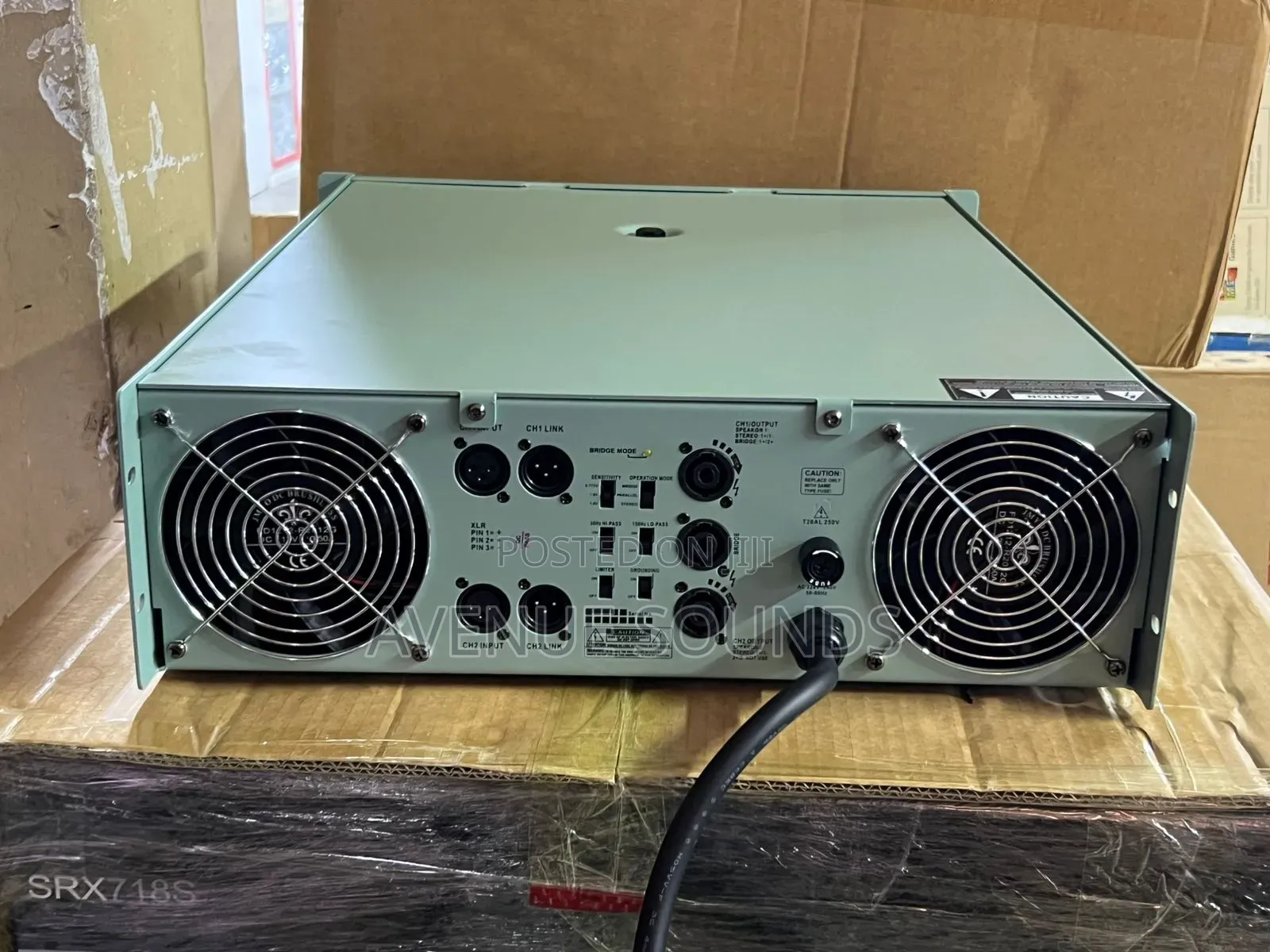 Morgan Sound 39.9  Class H Professional Power Amplifier.