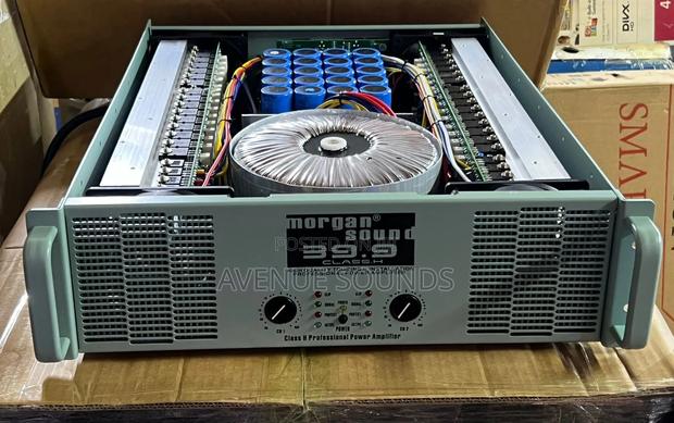 Morgan Sound 39.9  Class H Professional Power Amplifier. - thumbnail 2