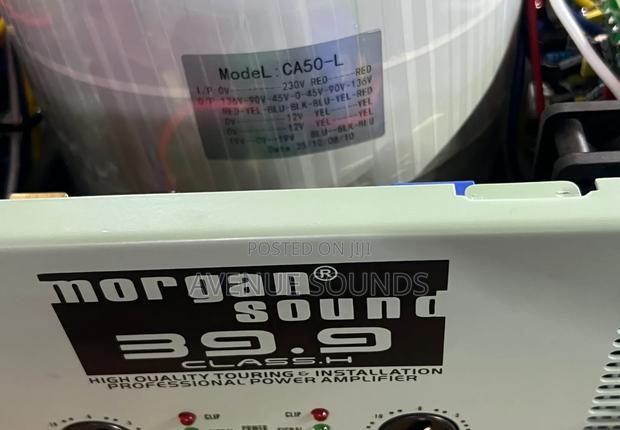Morgan Sound 39.9  Class H Professional Power Amplifier. - thumbnail 7