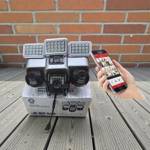 Smart Home Security 4g PTZ Triple Lens Camera With Solar Flood Light - thumbnail 2