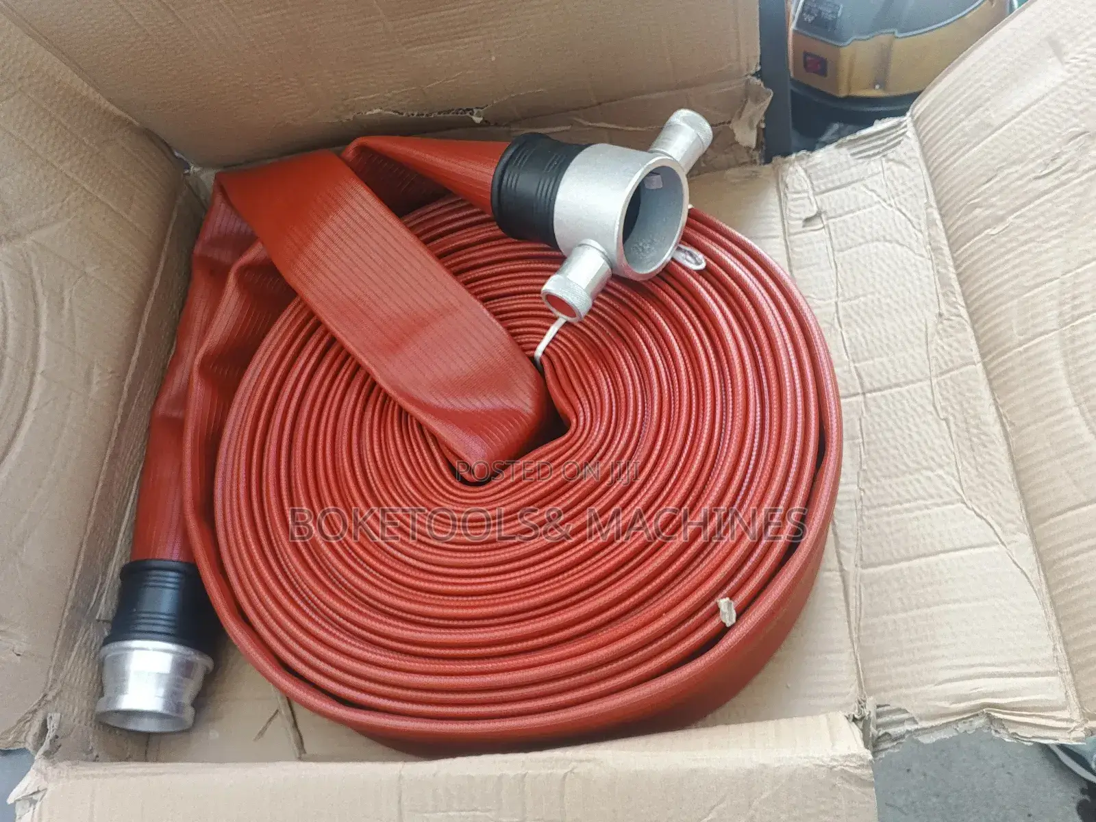 2.5" By 30 Metres Rubber Fire Hose