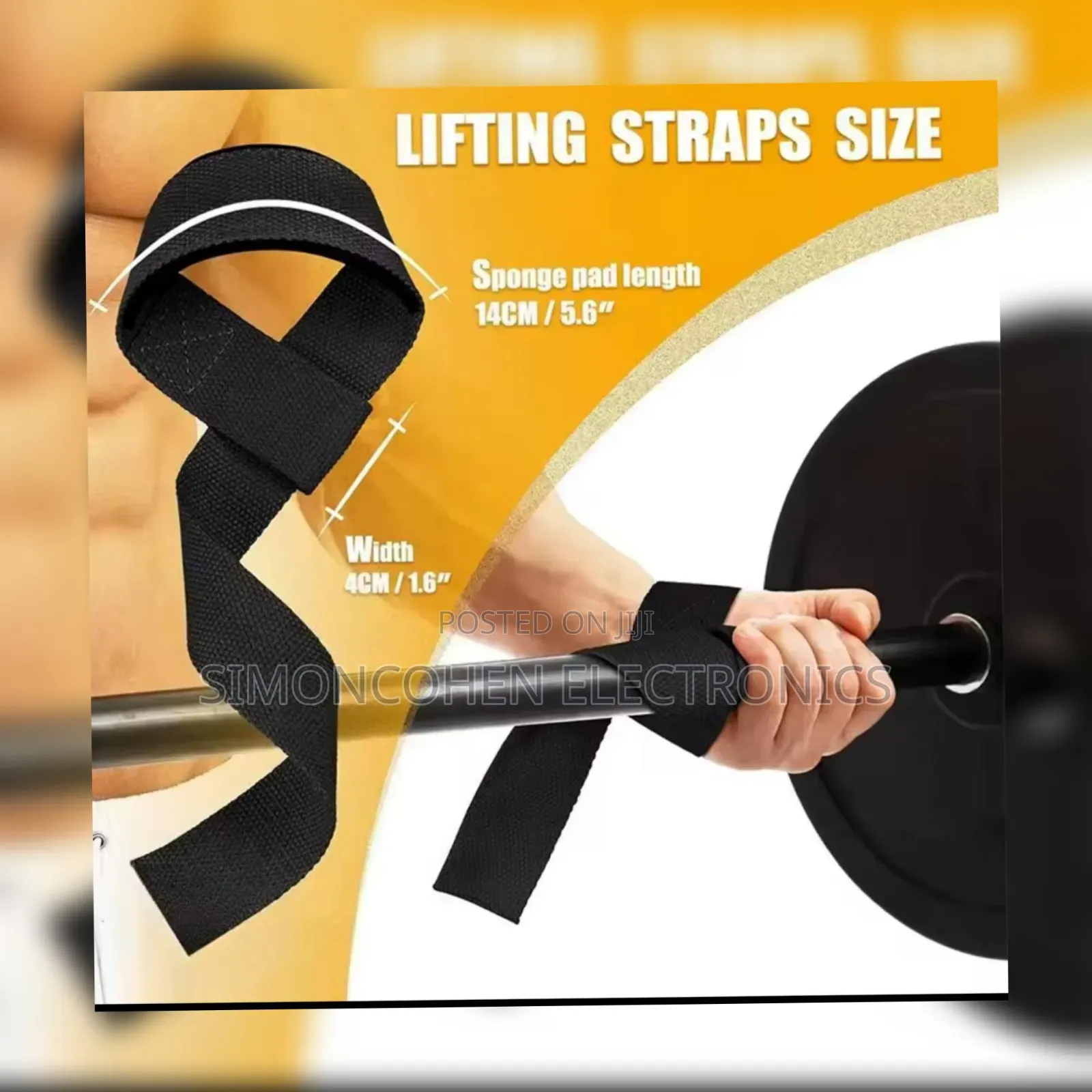 2pcs Weight Lifting Straps
