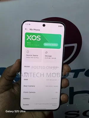 Infinix Hot 60 Pro+ 128 GB Silver