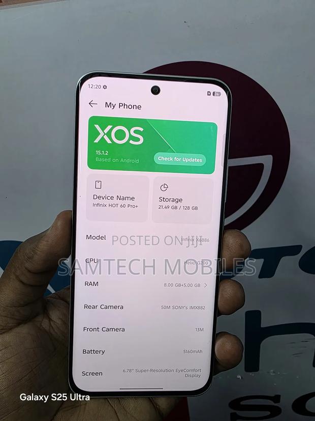 Infinix Hot 60 Pro+ 128 GB Silver - thumbnail 5