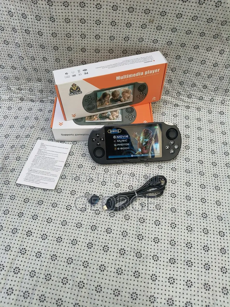 Muzee Sf3000 Handheld Retro Gaming "64g"