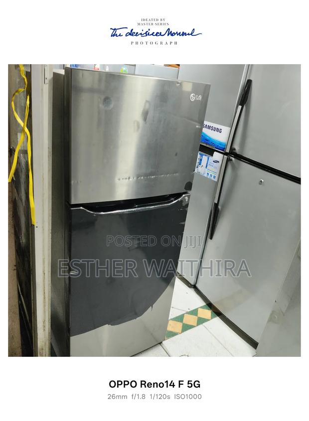 Digital Inverter Lg Silver Double Doors Fridge - main view