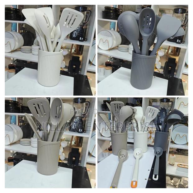 *Premium Quality Silicone Spoon Set - thumbnail 2