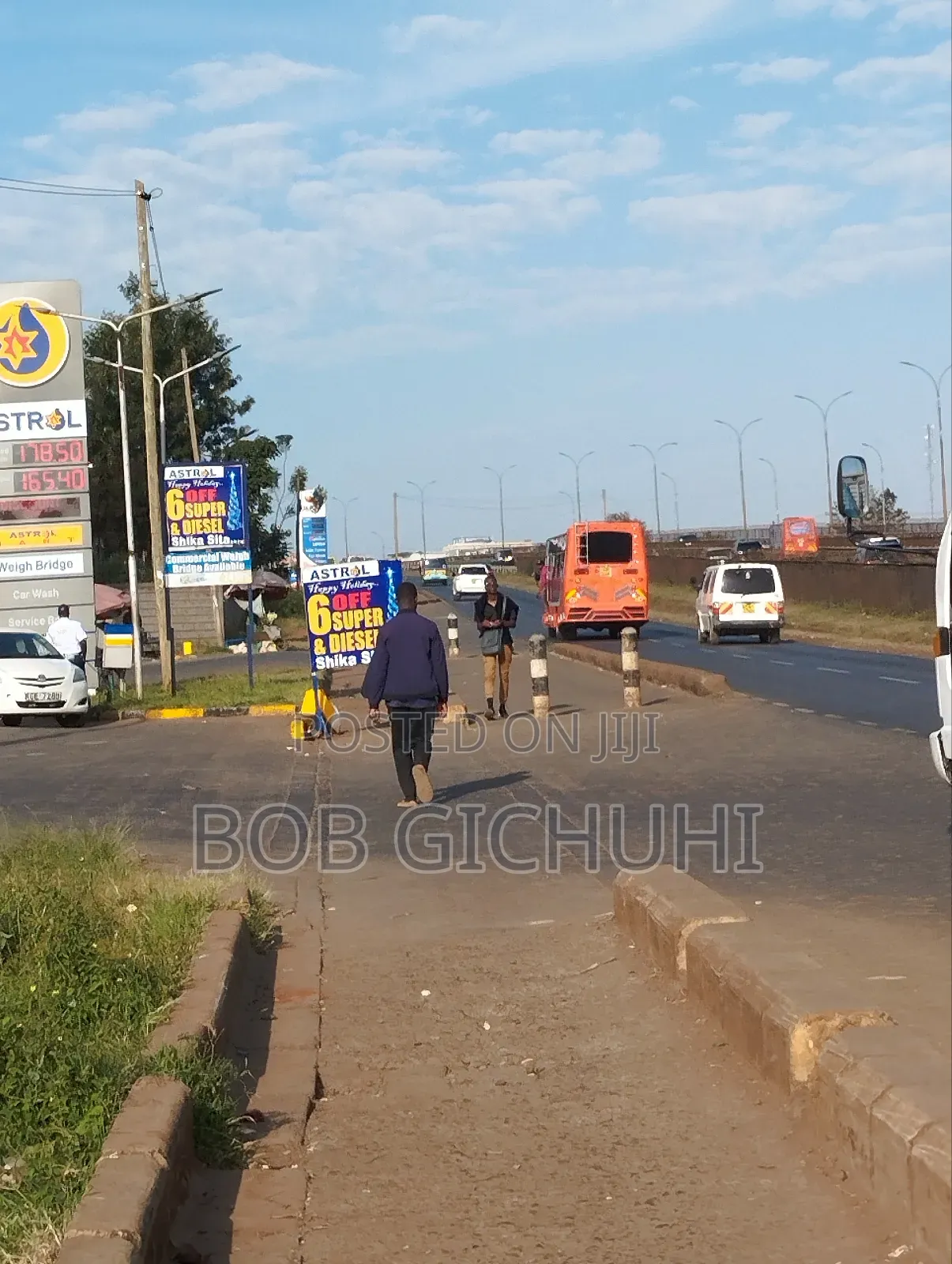 Thika Road One Acre for Sale Touching Highway