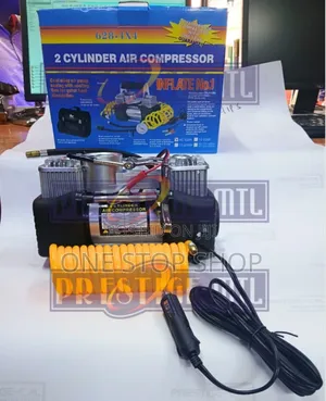 Tire Electric Inflator With Double Pump