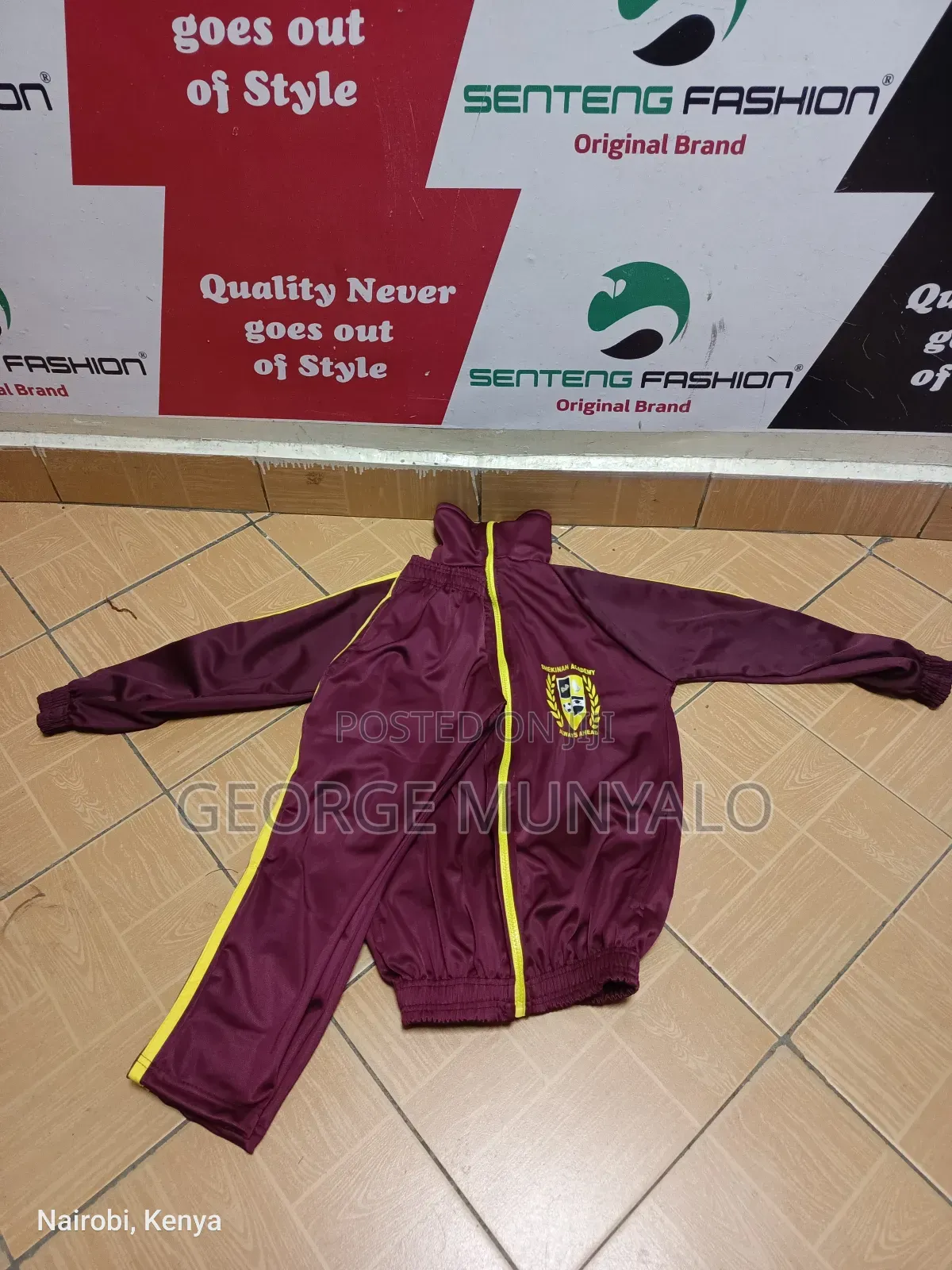 School Tracksuit Set