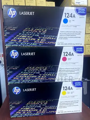 Original Hp 124a Laserjet Toner Cartridges Yield Upto 1,100 Pages