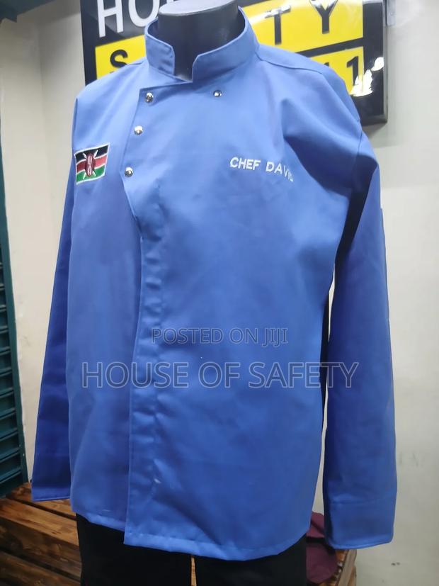 Straight Cut Resistant From Oils Chef Coats - thumbnail 2