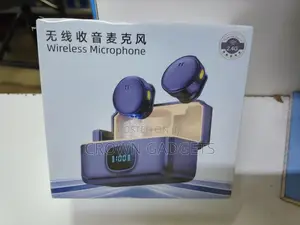 Q8 Dual Wireless Lavalier Microphone With Charging Case