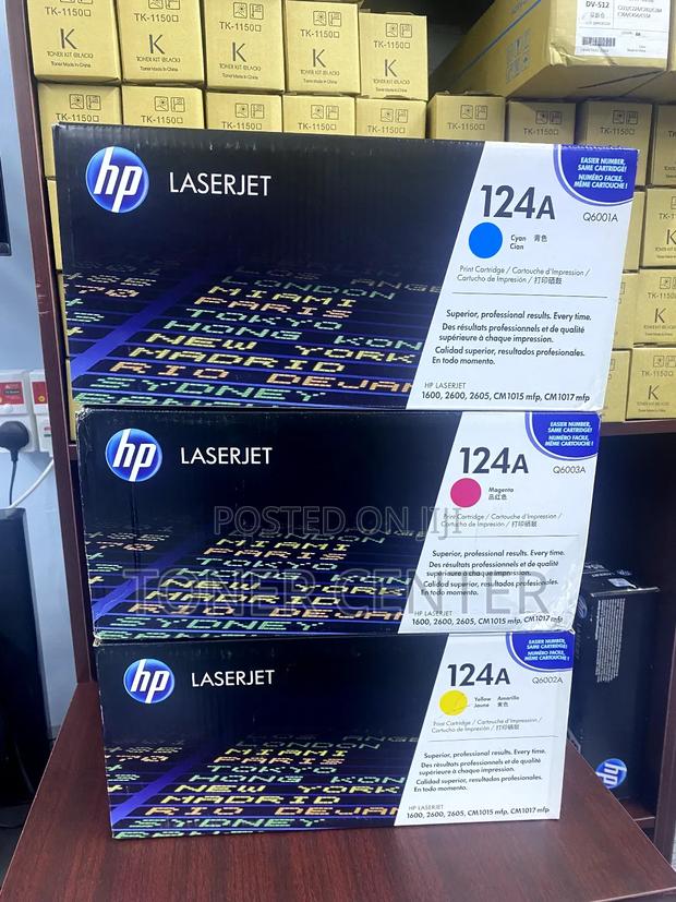 Hp Color Laserjet 2600n Toner Hp 124a Yield Upto 1,100 Pages