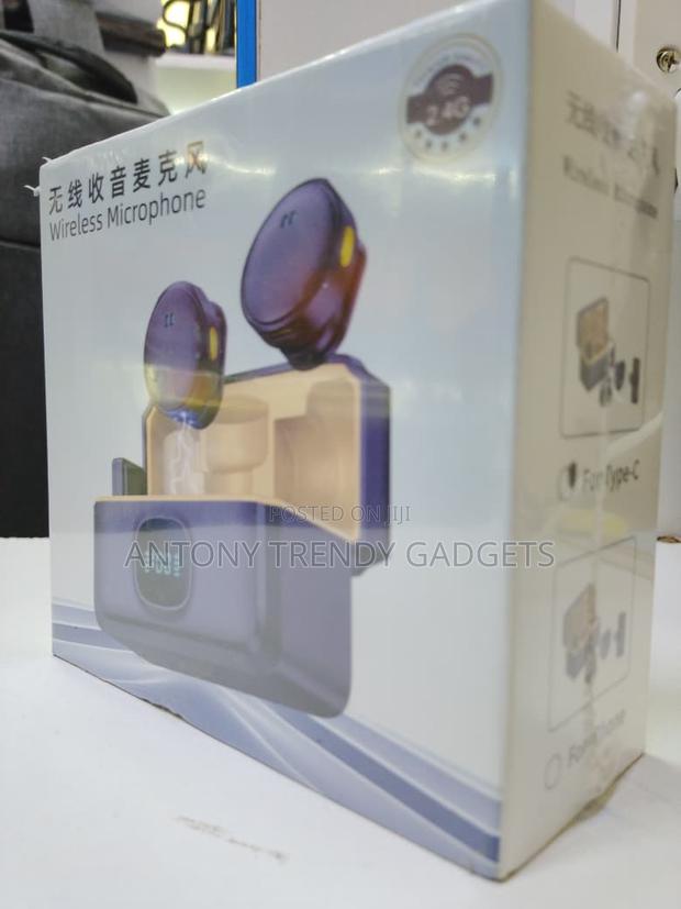 Q8 Dual Wireless Clip-on Microphone System 2.4g - main view