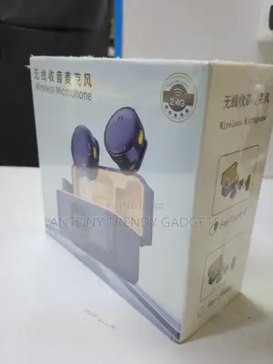 Q8 Dual Wireless Clip-on Microphone System 2.4g