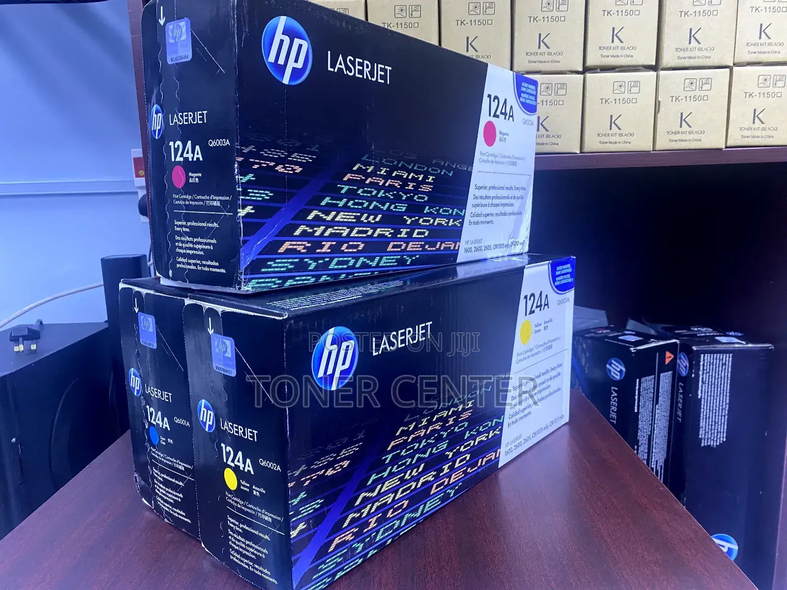 Hp Color Laserjet Cm1015 Toner Hp 124a Cartridges Yield Upto 1,100