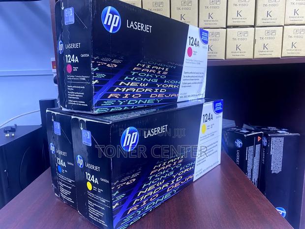 Hp Color Laserjet Cm1015 Toner Hp 124a Cartridges Yield Upto 1,100