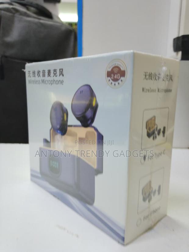 Q8 Dual Wireless Clip-on Microphone System 2.4g - thumbnail 4