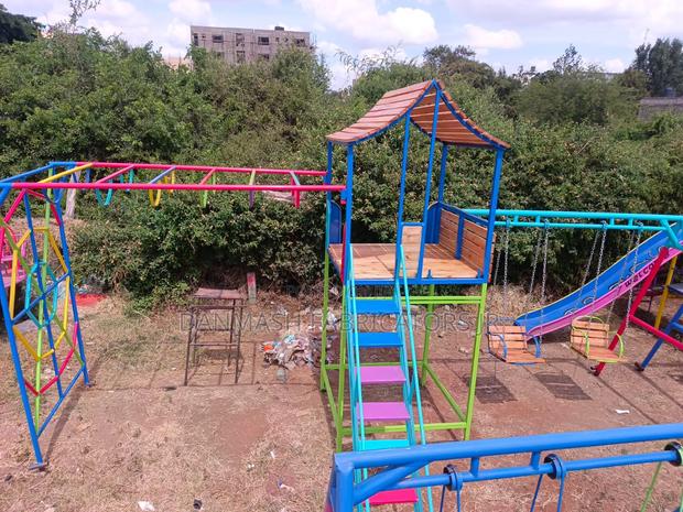 All-in-One Children’S Playground Set for Outdoors - main view