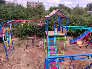 All-in-One Children’S Playground Set for Outdoors