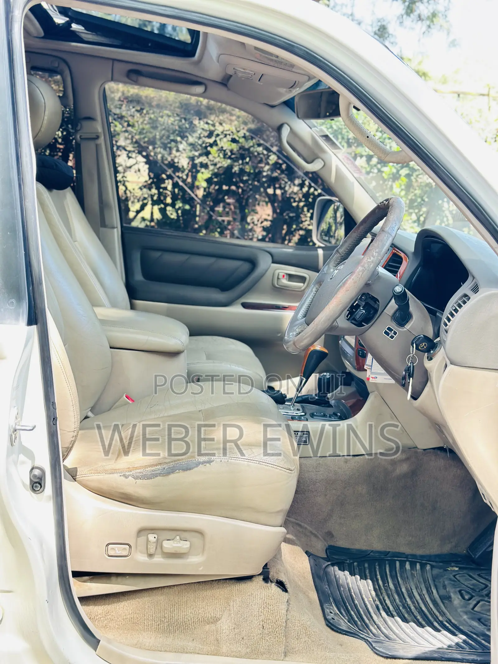 Toyota Land Cruiser Prado 1999 White