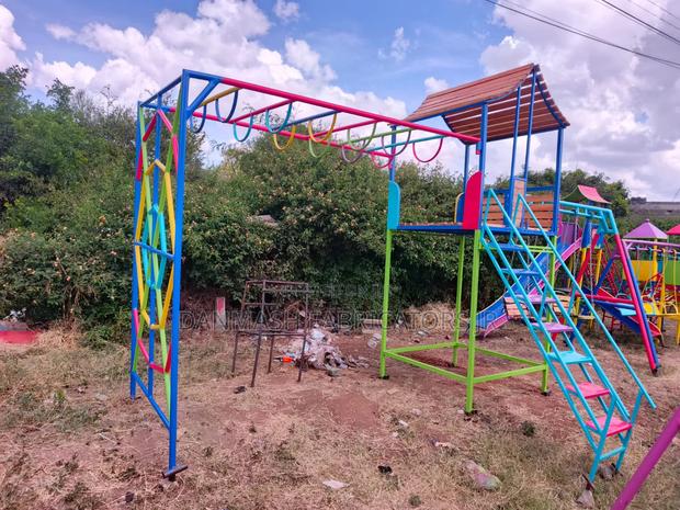 All-in-One Children’S Playground Set for Outdoors - thumbnail 3