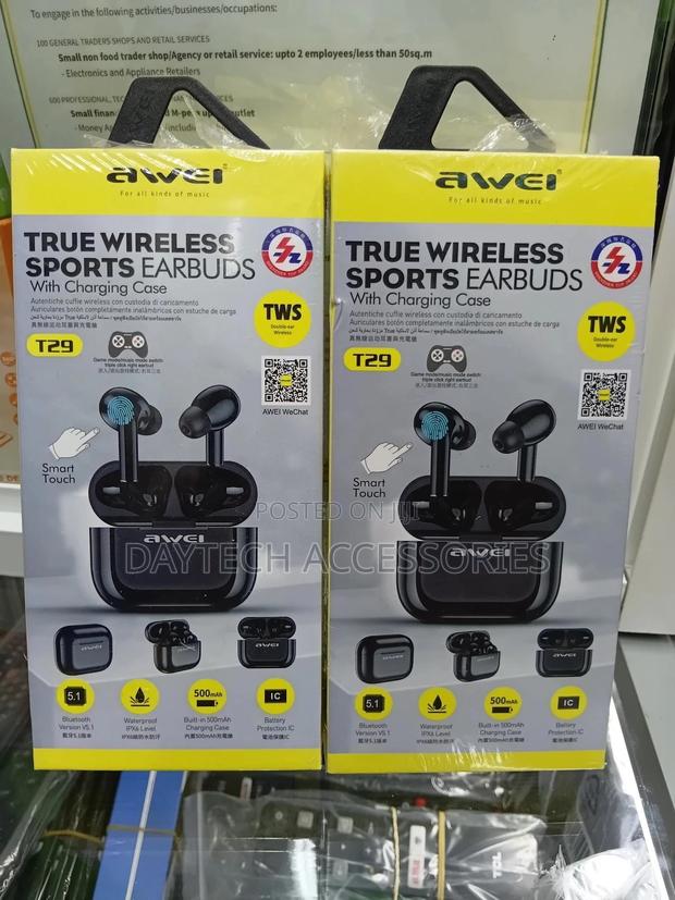 Awei T29 True Wireless Sports Earbuds. - thumbnail 2