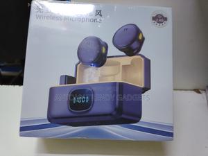 Q8 Dual Portable Wireles Lavalier Microphone System With Charging Case - main view