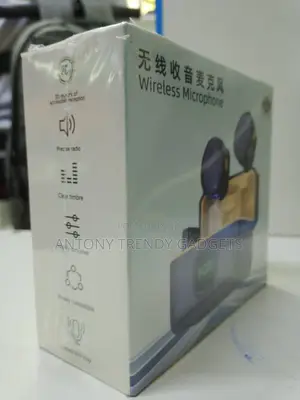 Dual Wireless Lavalier Microphone Type C Noise Cancellation