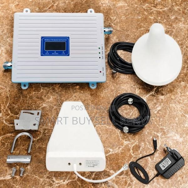 2g 3g 4g Mobile Signal Booster Tri-Band 900/1800/2100mhz Indoor